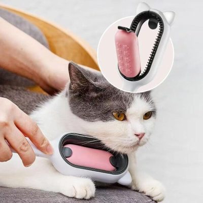 Perie 2 în 1 pentru îngrijirea animalelor | GATOBRUSH