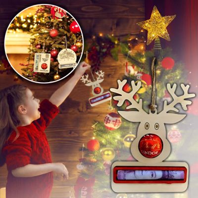 Decorațiuni de crăciun cu suport pentru bani (3 buc.) | ORNATASTIC
