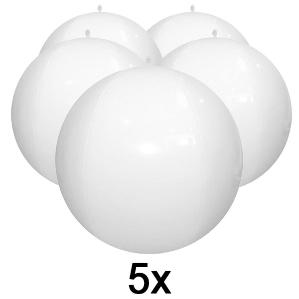 5x Minge gonflabilă cu lumini LED pentru piscină | POOLGLO