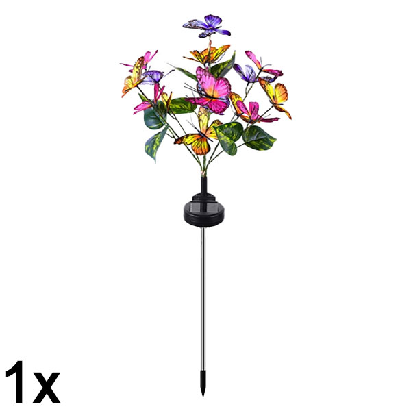1x Lampă solară cu fluturi pentru exterior | FLUTIX