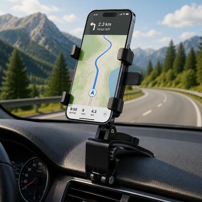 Suport pentru telefon pentru bordul mașinii | DASHDOCK