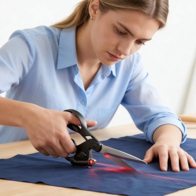 Foarfecă de cusut cu ghidaj laser | SCISLUX